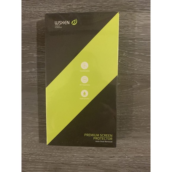 WSKEN IPHONE 14 PRO MAX SCREEN PROTECTOR WITH DUST CLEAN INSTALLING HOUSE-2 6.7" - Picture 1 of 6